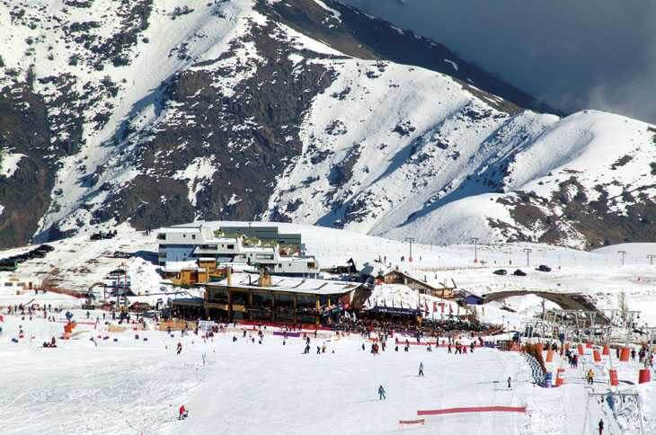La estación de esquí de El Colorado, en Chile.
