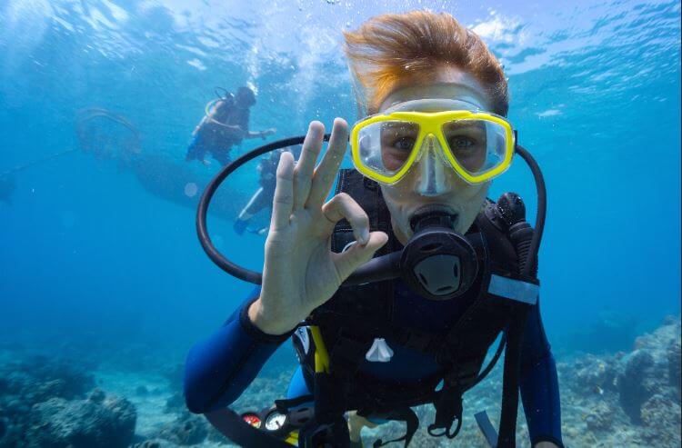 Los mejores lugares donde hacer buceo permiten admirar paisajes únicos.