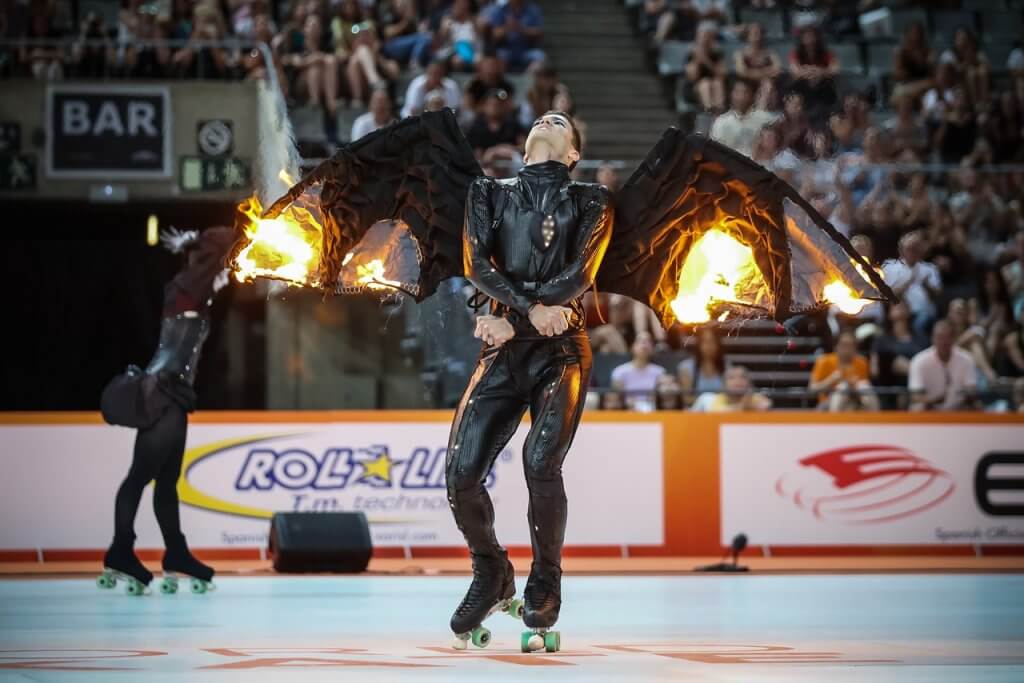 El patinaje es uno de los deportes artísticos más practicados.