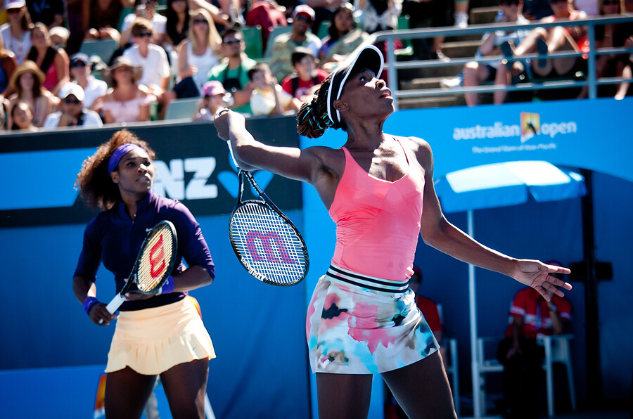 Las Williams son de las hermanas más famosas del deporte.