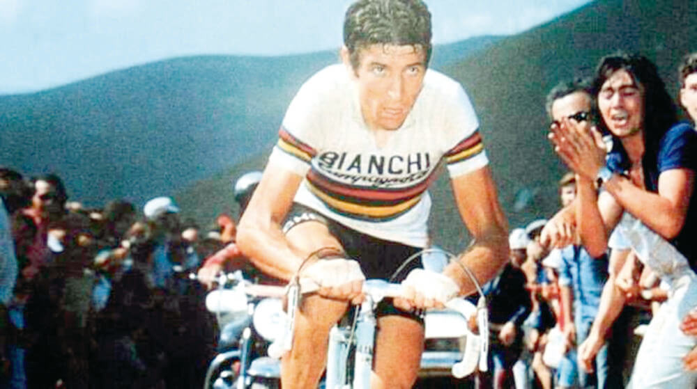 Gimondi es uno de los mejores deportistas de Italia de todos los tiempos.