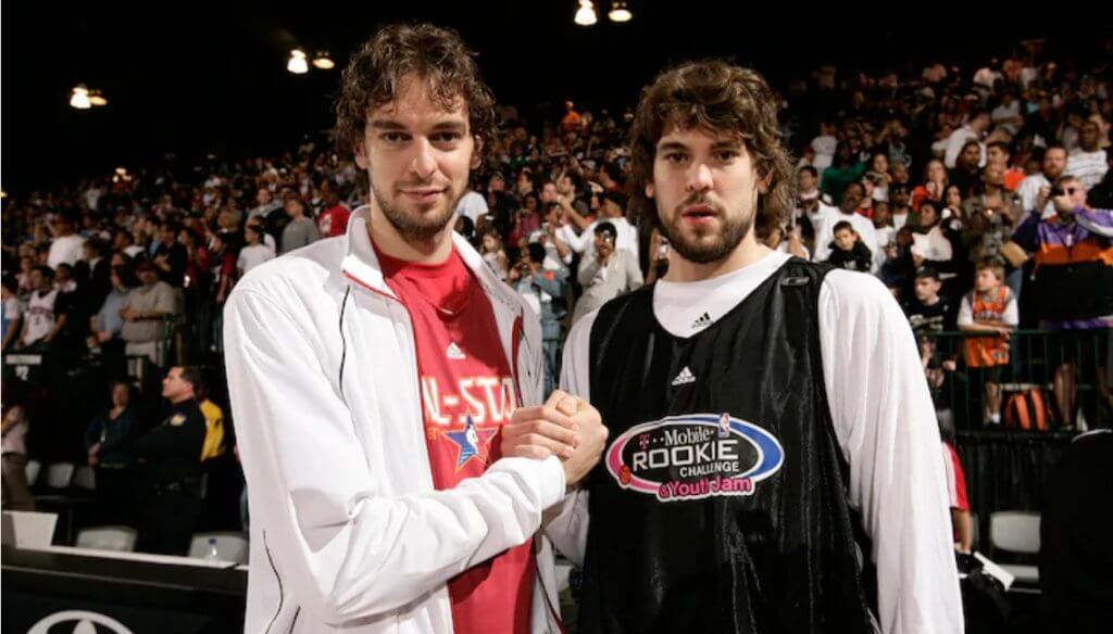 Los hermanos Gasol en la NBA.
