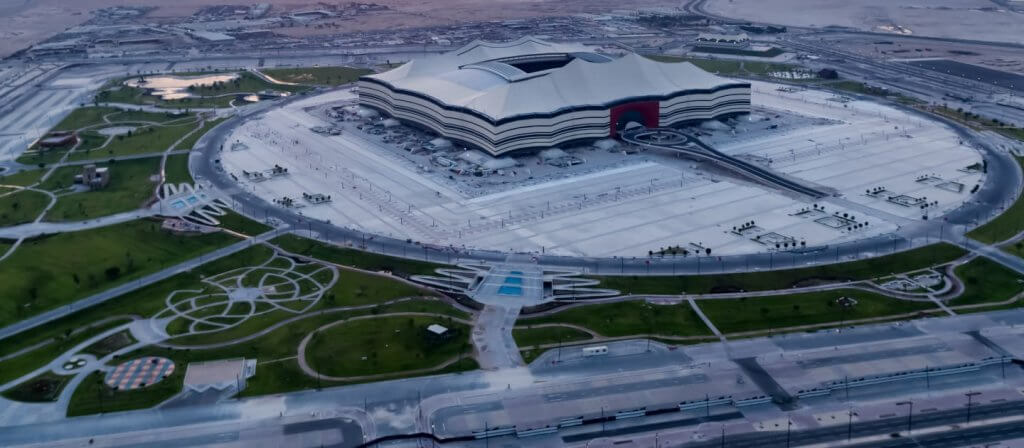 Estadio de Al Bayt, otra de las sedes del mundial.