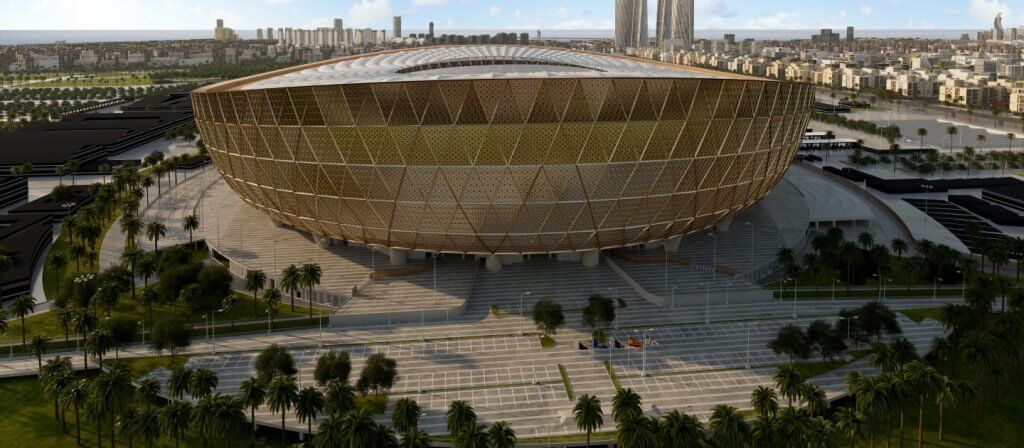 El Estadio de Lusail, donde se disputará la próxima final del mundo.