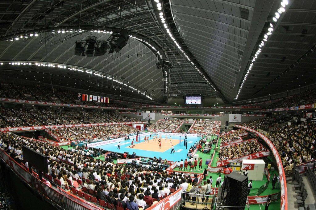 El Gimnasio Metropolitano de Tokio, otra de las sedes de los próximos JJ.OO.