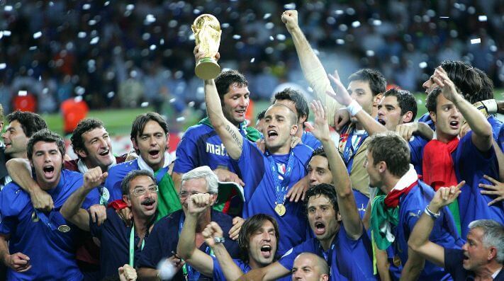 La italiana es otra de las selecciones con más mundiales ganados.