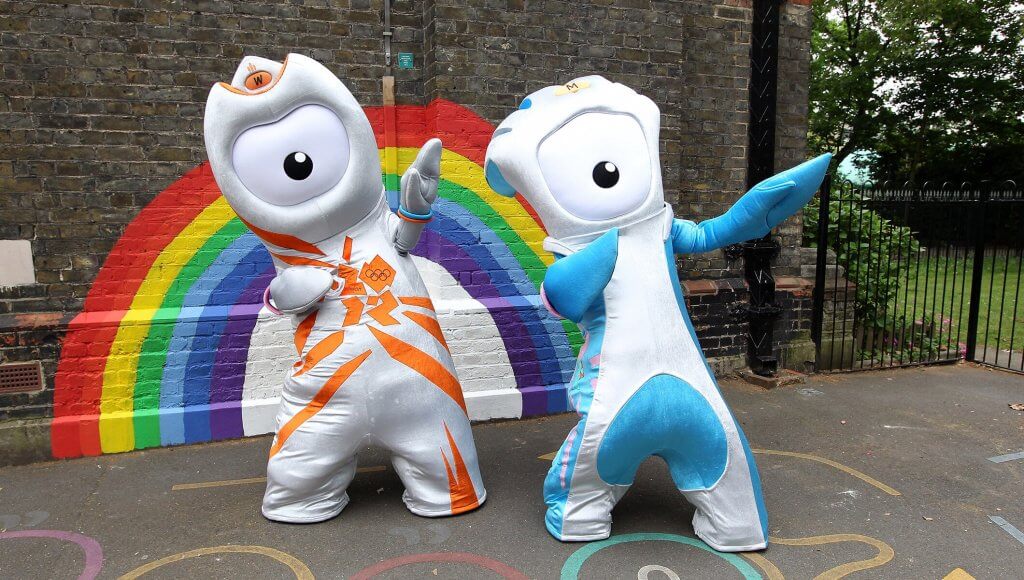 Los Juegos Olímpicos de Londres 2012 también tuvieron sus mascotas.