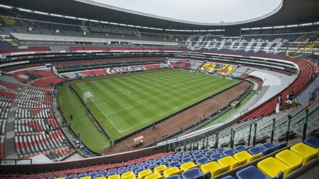 El estadio Azteca, donde dos rivales comparten estadio.