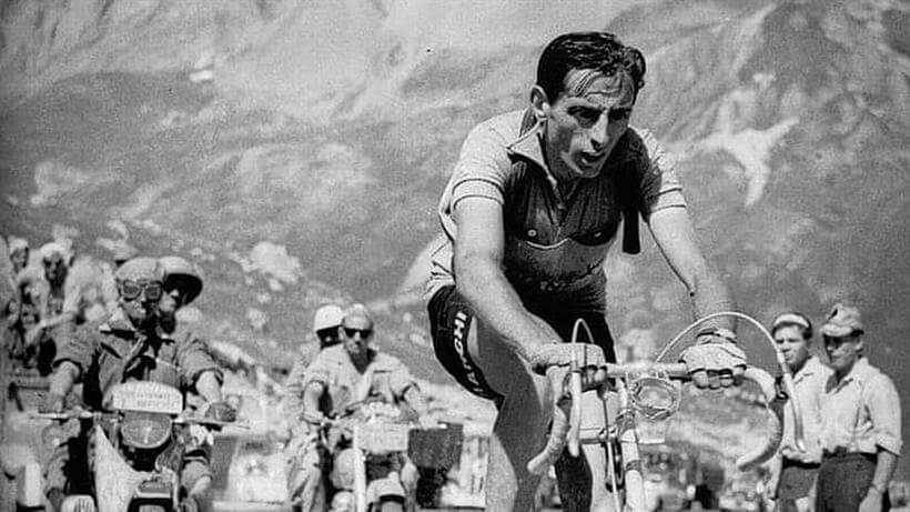 Fausto Coppi, uno de los mejores deportistas de Italia de la historia.