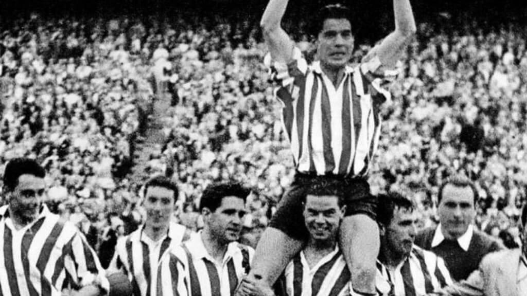 Gainza es uno de los futbolistas que solo jugaron en un club en España.