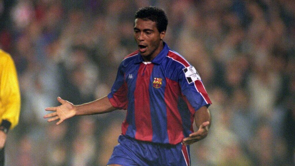 Romario es uno de los futbolistas históricos de Brasil.