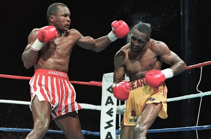 Thomas Hearns es uno de los boxeados con más títulos de la historia.