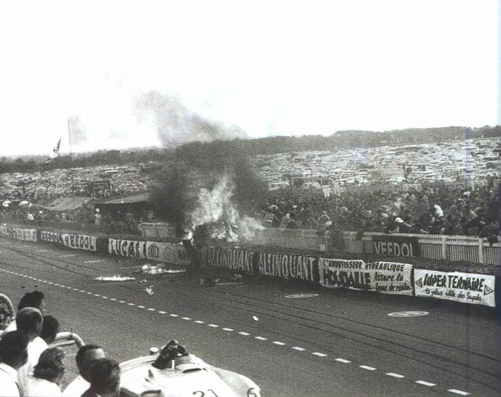La tragedia de Le Mans de 1955.