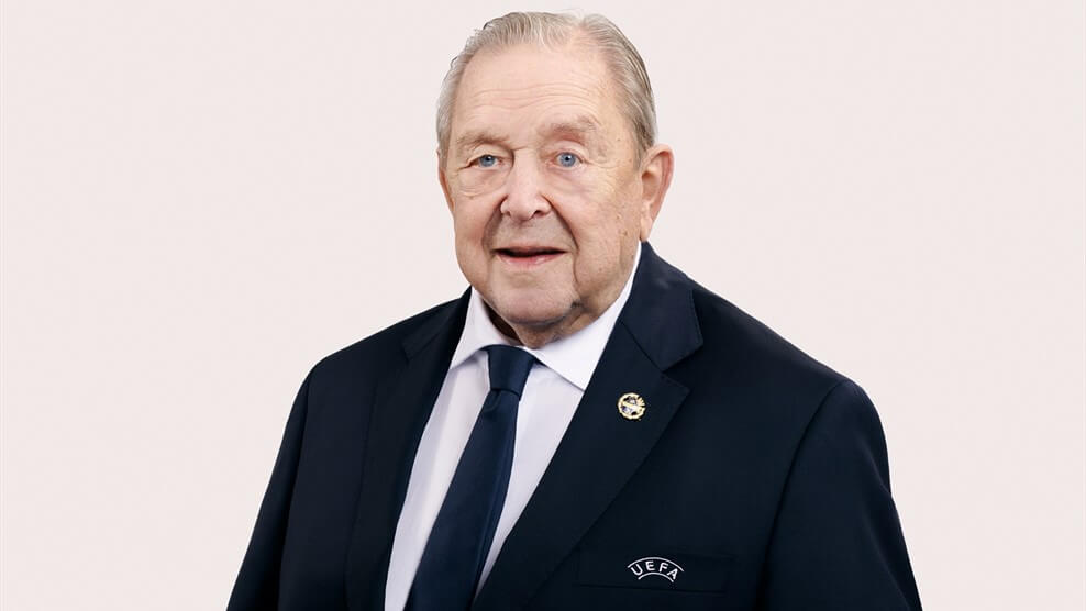 Johansson, otro de los presidentes de la UEFA en su historia.
