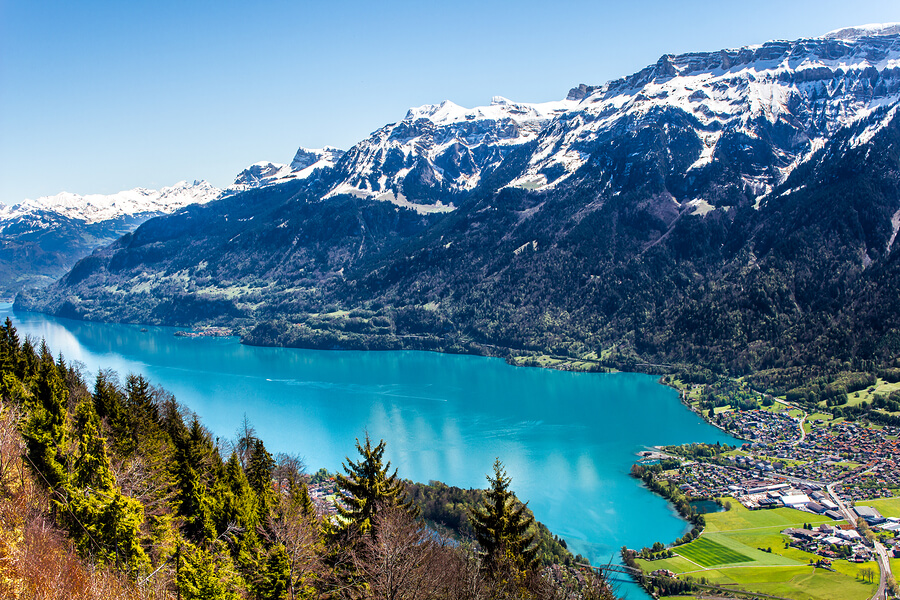 Interlaken, en Suiza, es uno de los mejores lugares para hacer barranquismo.
