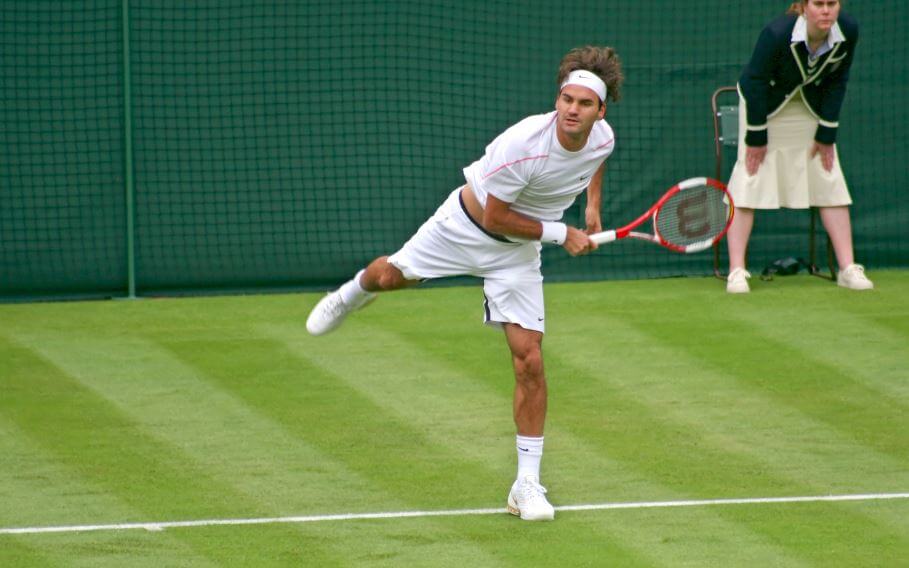 Roger Federer es considerado el rey de Wimbledon.