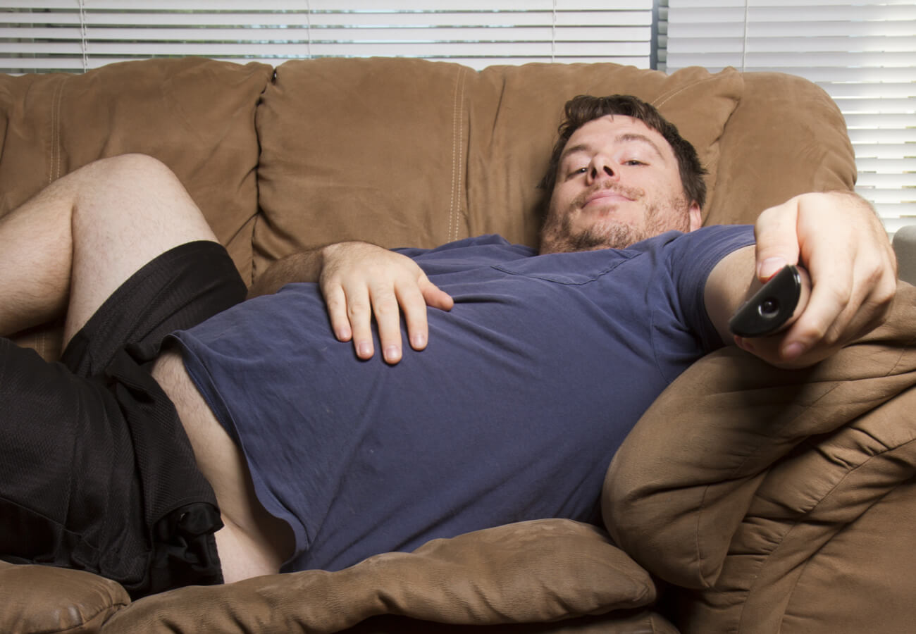 El sedentarismo atenta en gran medida contra la pérdida de peso.