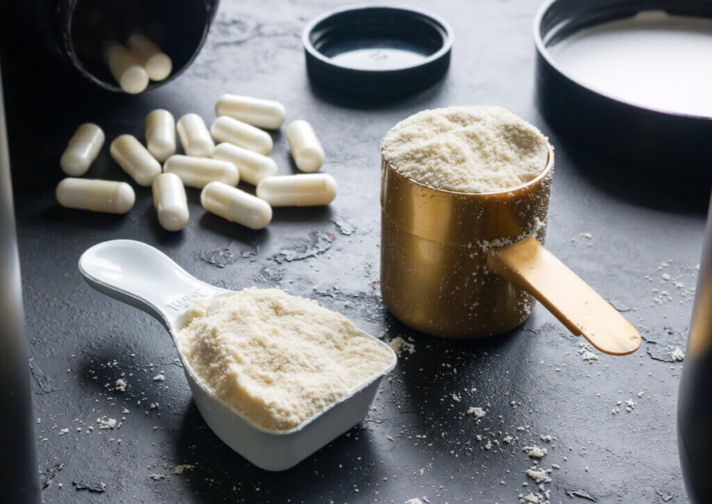 Los suplementos de proteínas se suelen usar como sustitutos de la carne.