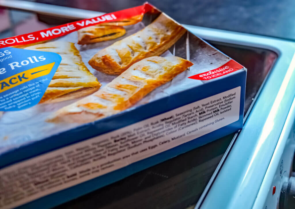 Los alimentos congelados no son recomendables si contienen aditivos.