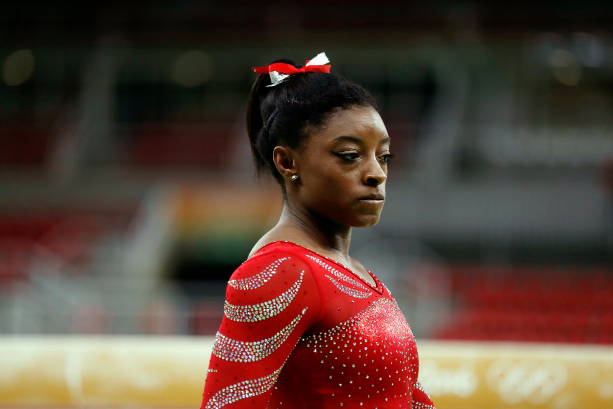 Simone Biles, deportista de Estados Unidos.