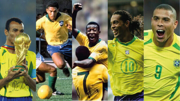 Los mejores futbolistas brasileños de la historia