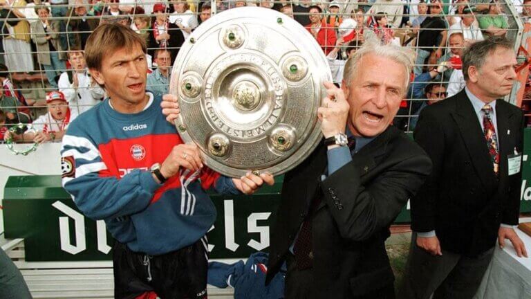 Giovanni Trapattoni con título en el FC Bayern